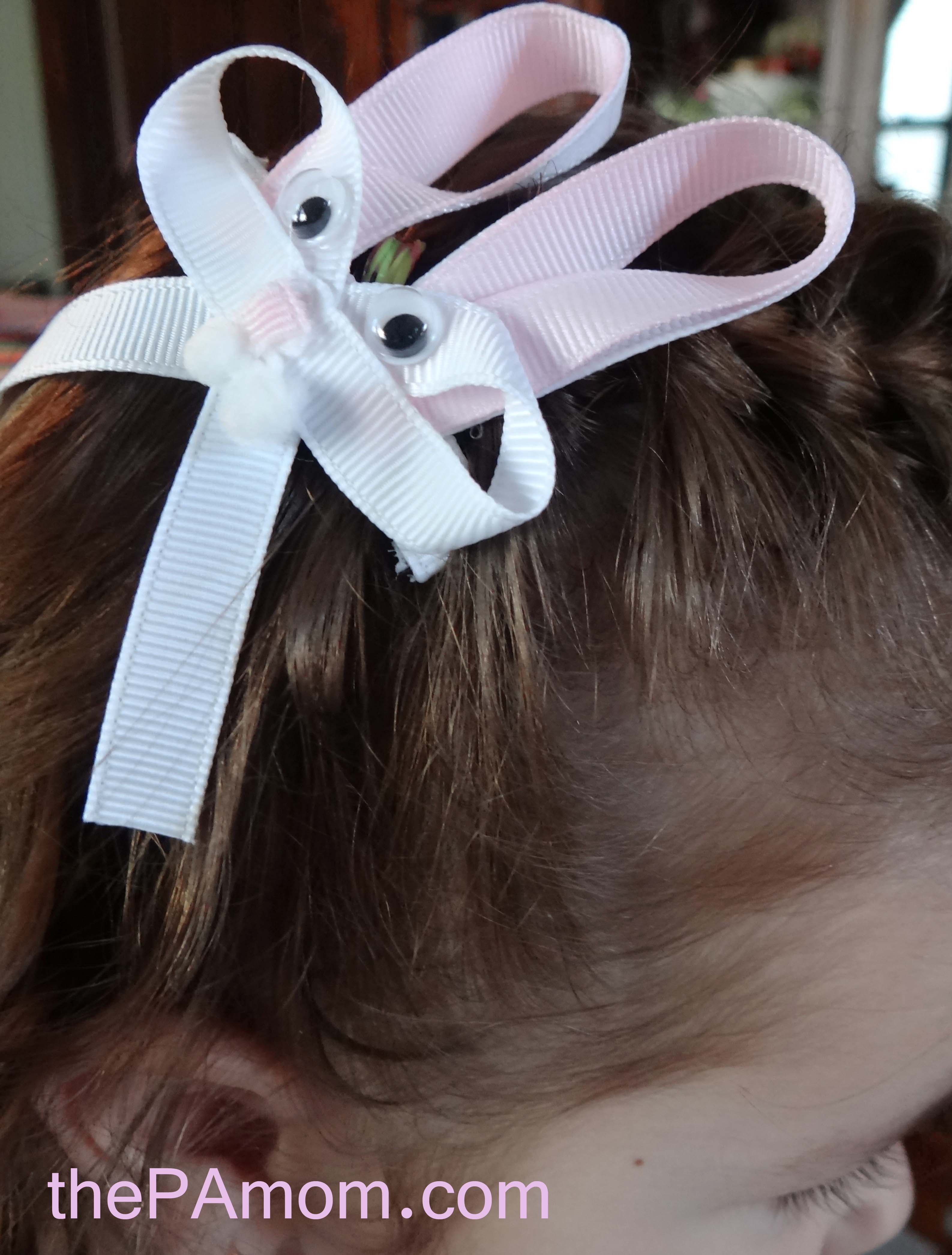 Pearl Hair Bow, Satin Bow, White Bow, Black Bow, Party Hair Bow, Bridal  Shower Gift 