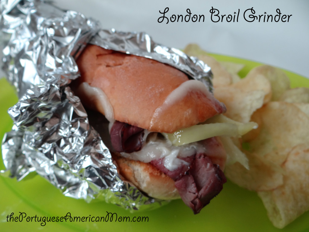 London Broil Grinder - the portuguese american mom